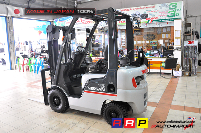 forklift Nissan 15 ton 4