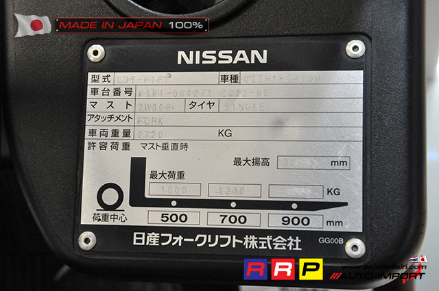 Nissan forklift- 13