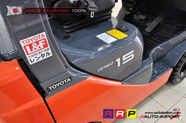 TOYOTA8-15 Forklift 26