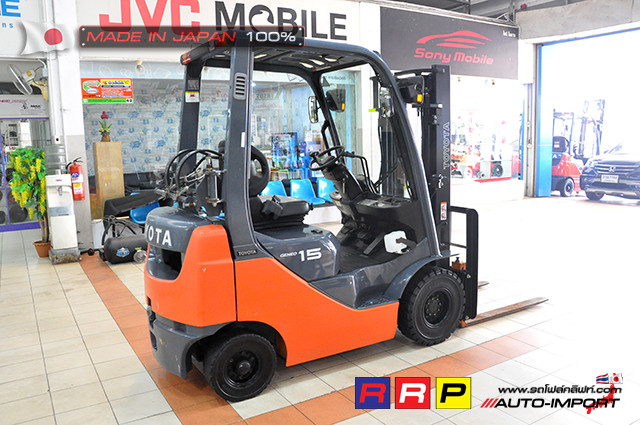 Toyota forklift 15 ton 3