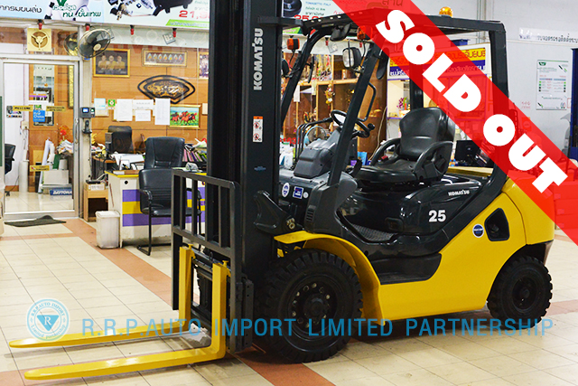 KOMATSU FDT25-30957-001SOLD