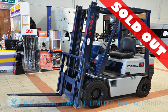 KOMATSU FG1501 SOLD