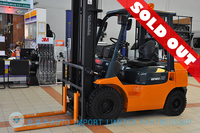 TOYOTA 7FD25-15928SOLD