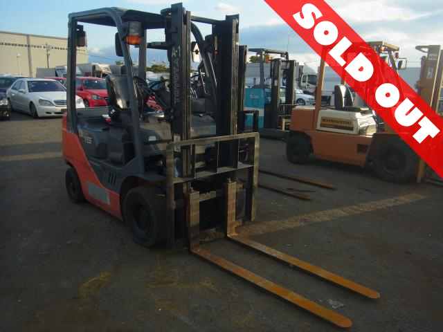 TOYOTA FORKLIFT 8FG16 02